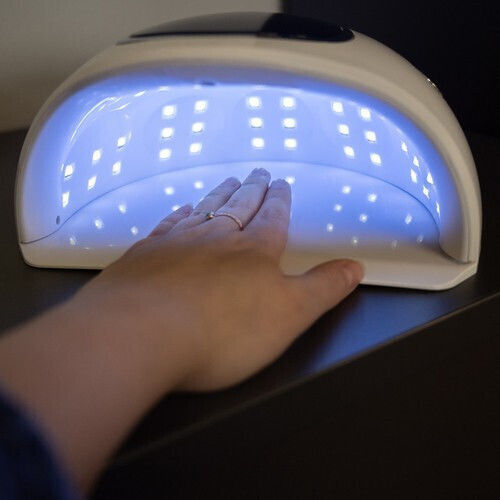 Lampă pentru Uscare a Unghiilor UV / LED 24W Alb