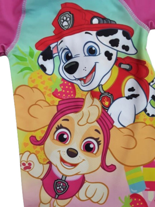 Paw Patrol Kinder Badeanzug Einteilig Sonnenschutz (UV) Pink