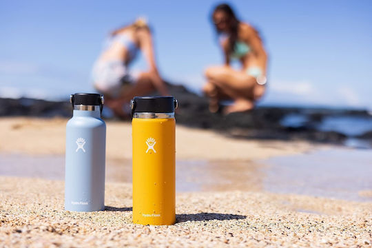 Hydro Flask Standard Mouth Μπουκάλι Θερμός Ανοξείδωτο 532ml Γαλάζιο