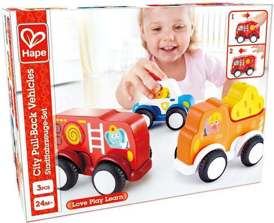 Hape Αυτοκινητάκι Pull Back