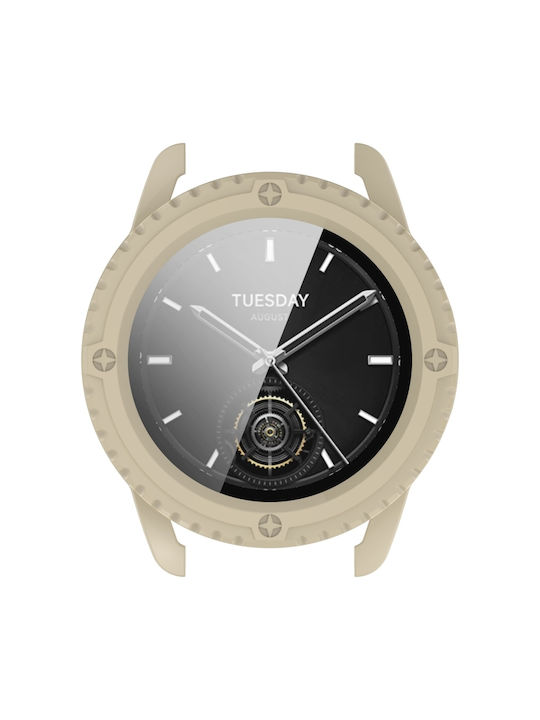 Πλαστική Θήκη σε Μπεζ χρώμα για το Xiaomi Watch S3