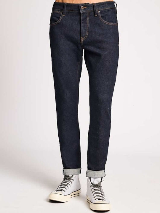 Typos Men's Jeans Pants Cropped Blue
