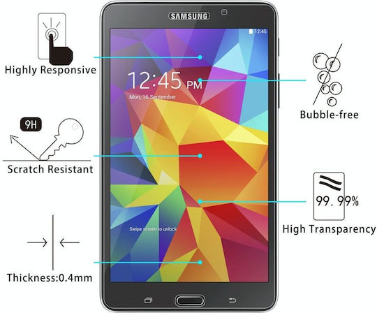 2.5D 0.4mm Tempered Glass (Galaxy Tab 4 7.0)
