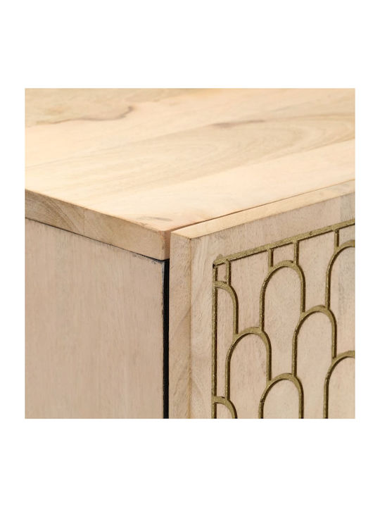 Cabinet Storage Solid Wood L40xW33xH110cm