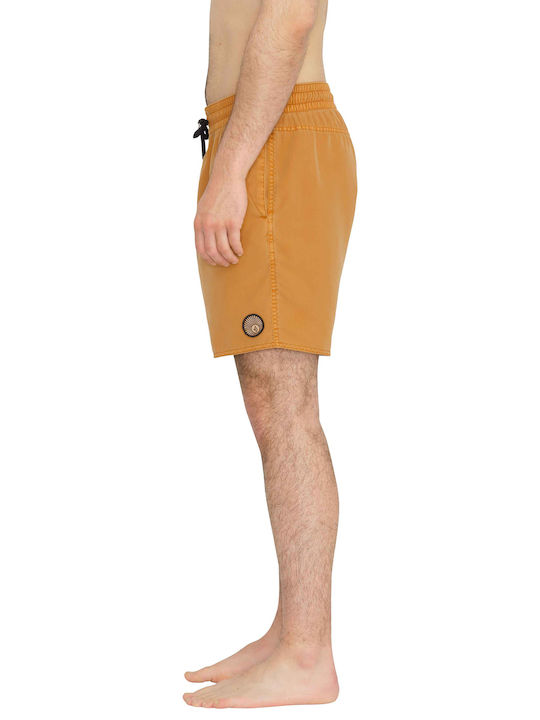 Volcom Center Trunk 17 Herren Badebekleidung Bermuda Mustard