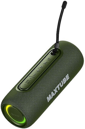 Tracer MaxTube TWS Bluetooth Speaker 20W with Battery Life up to 6 hours Green