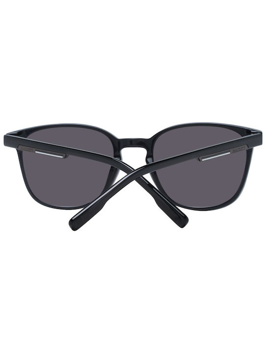 Hackett Men's Sunglasses with Black Plastic Frame and Black Lens HSK3343-001