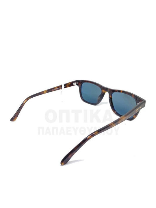The Glass of Brixton Unisex Sunglasses with Brown Tartaruga Plastic Frame and Green Lens BS201 16