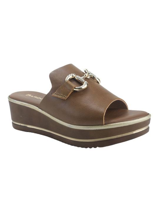 Barocco Women's Platform Shoes Brown