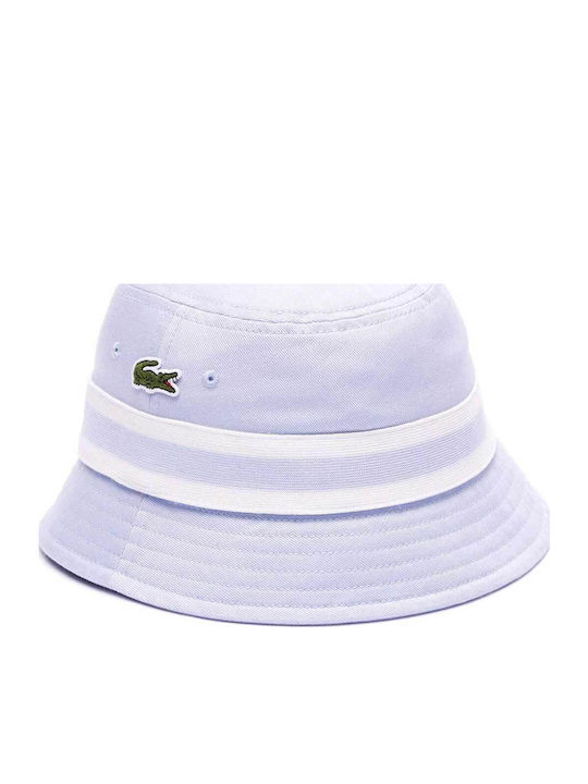 Lacoste Herren-Hut Bucket-Stil Lila