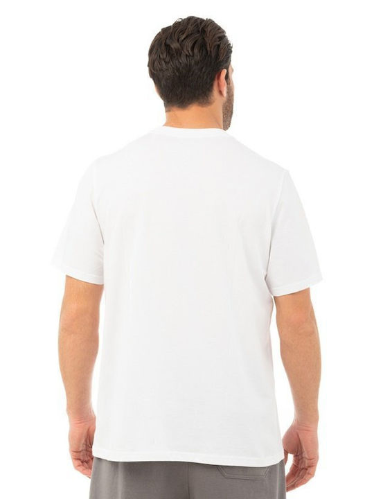 Be:Nation Ανδρικό T-shirt Κοντομάνικο White