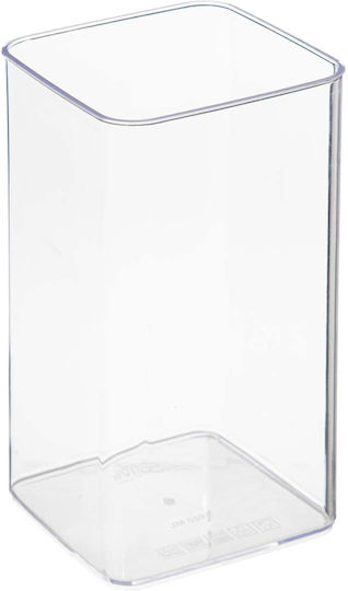 5Five Set 3Stücke Lebensmittelgläser Allgemeine Verwendung mit luftdichtem Kunststoffdeckel Transparent 500ml