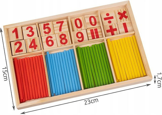 Montessori Joc Educațional Litere și numere din Lemn