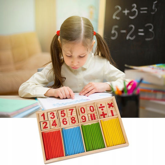 Montessori Joc Educațional Litere și numere din Lemn
