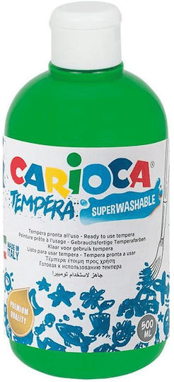 Carioca Superwashable Tempera Paints White in Bottle 1000ml 1pcs