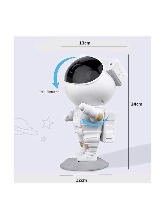 Led Rotating Kids Projector Lamp with Star Projection