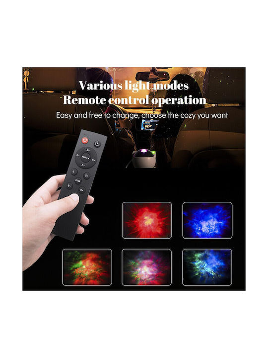 Led Rotating Kids Projector Lamp with Star Projection