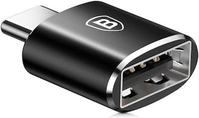 Baseus Convertor USB-C masculin în USB-A feminin 1buc (40397)