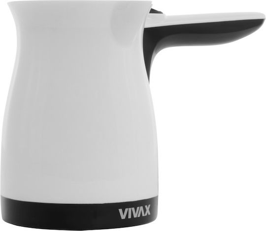 Vivax Електрическа гръцка кана за кафе 1000W с Капацитет 400мл Бял