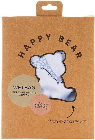 Happy Bear Diapers Τσάντα Καροτσιού Γαλάζια