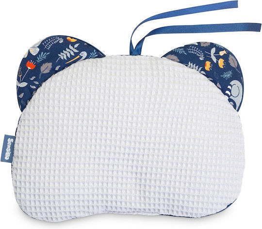 Sensillo Pillow Stroller Blue Waffle