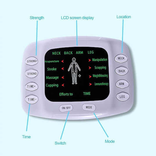 Electrostimulation Machine Zola 9 Programs Portable Slippers Heel Massage