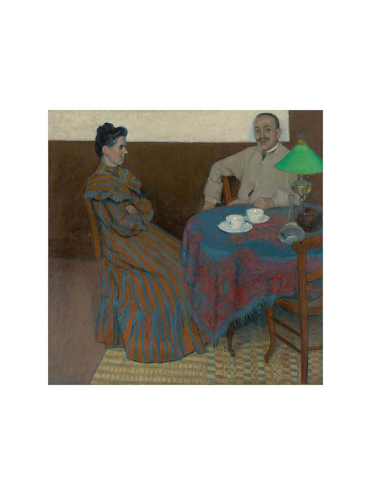 Married Gemälde auf Leinwand 120x120cm