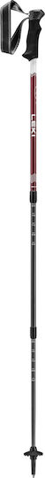 Leki Lite Telescopice Baston de trekking din aluminiu 1 buc Negru
