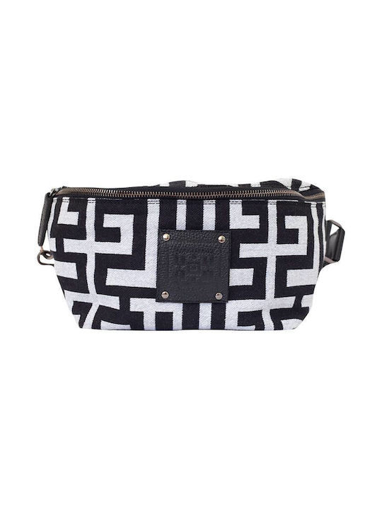 Midneto Melpomene I Bum Bag Gürtel Black / Silver