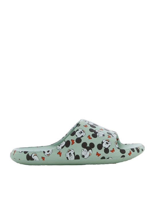 Kinder Flip Flops Mickey Grün Mouse