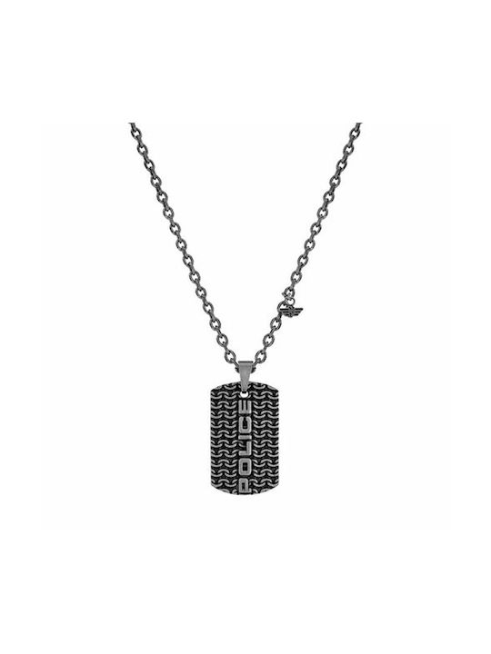 Men's necklace Police Pj26565pse.01 50 + 20 Cm