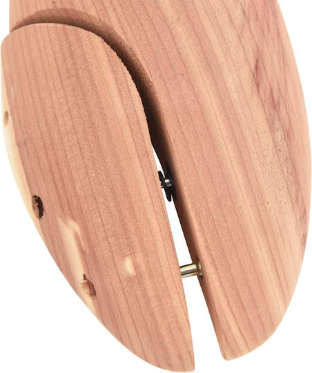 Vidaxl Schuhspanner Größe EU 38-39 Massives Zedernholz