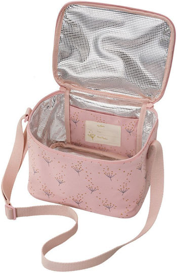Fresk School Insulated Hand Lunch Bag Pink 18 x 15 x 23cm