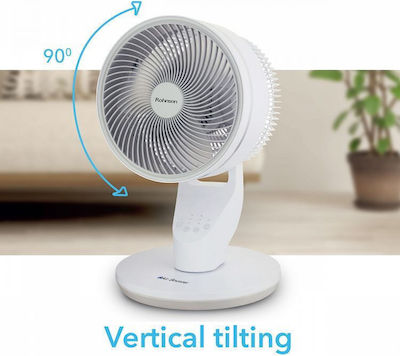 Rohnson Ventilator de masă 60W Diametru 22.5cm cu telecomandă