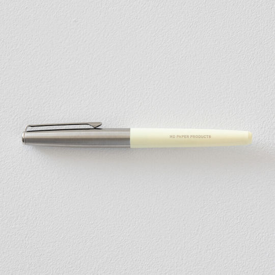 MD Fountain Pen Medium Black Steel With Black Ink