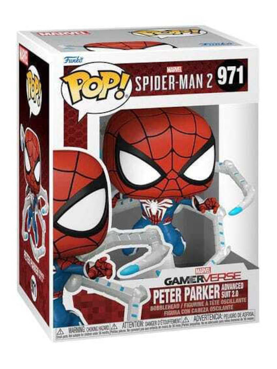 Funko Pop! Bobble-Head Marvel: Spider-Man 2 - Peter Parker Advanced Suit 2.0 971