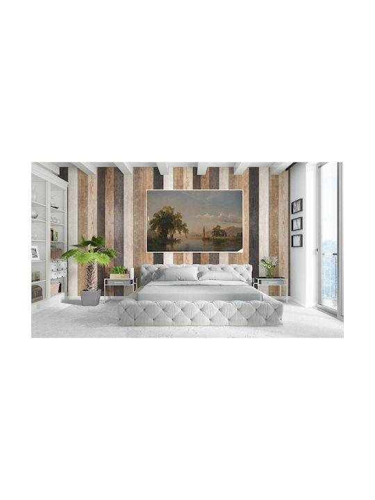 Santa Clara Valley, Cal Gemälde auf Leinwand 100x150cm