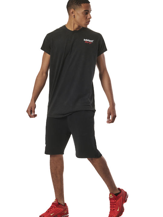 Body Action Herren T-Shirt Kurzarm Schwarz