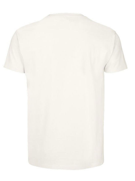 Kids Moda Herren T-Shirt Kurzarm White