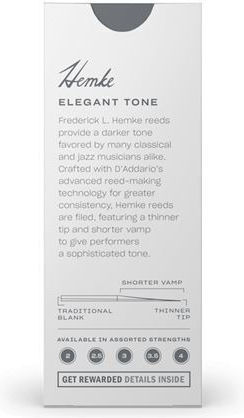 Daddario Frederick L. Hemke Tenor Saxophone Reed for Saxophone No. 2.0