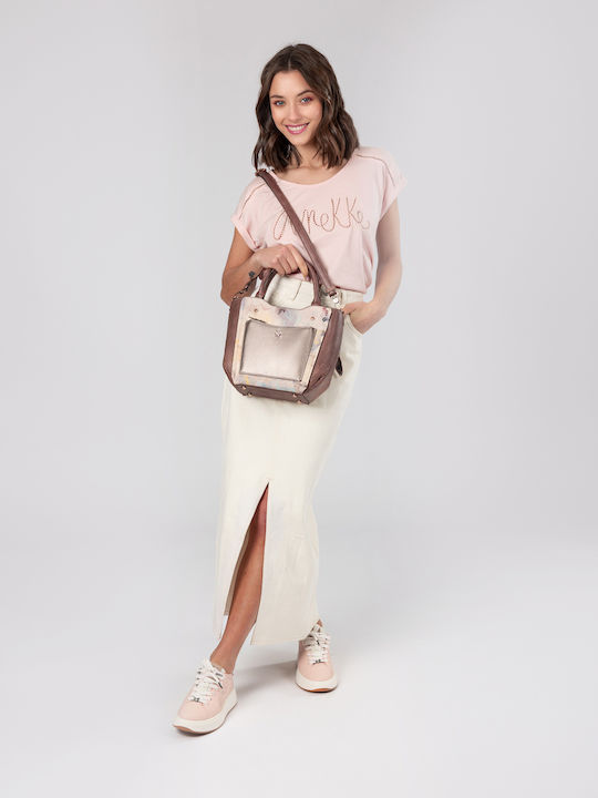 Anekke Damen Tasche Schulter Beige