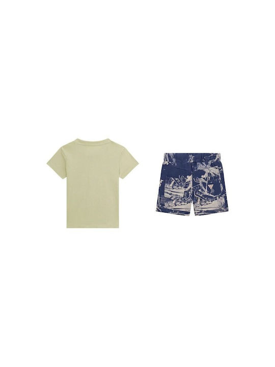 Guess Set Summer 2pcs Khaki