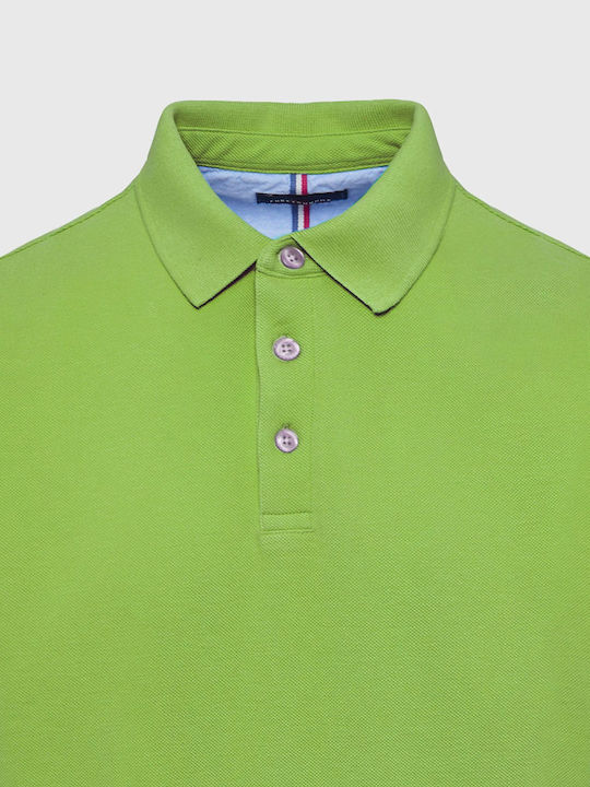 Funky Buddha Men's Short Sleeve Blouse Polo Green