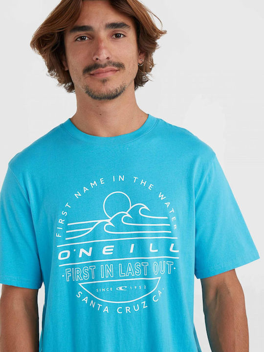 T-shirt Γαλαζιο