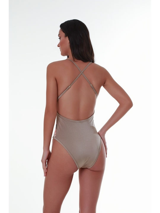 Bluepoint One-Piece Swimsuit with Padding Bronze