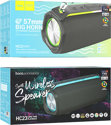 Hoco HC23 Bluetooth Speaker 10W with Radio Gray