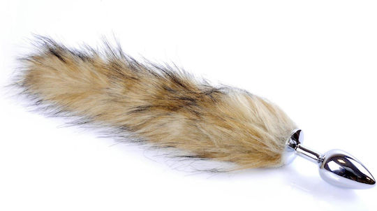 Boss Of Toys Fox Tail Πρωκτική Σφήνα XLarge Γκρι