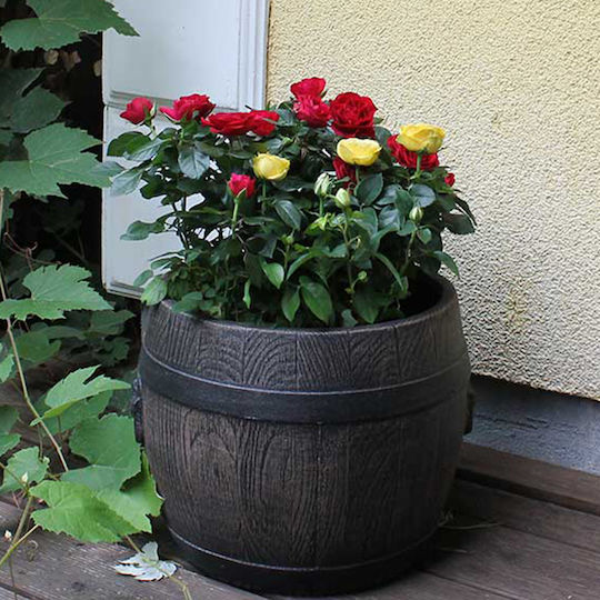 Viosarp Planter Plastic Gray 45x45cm.