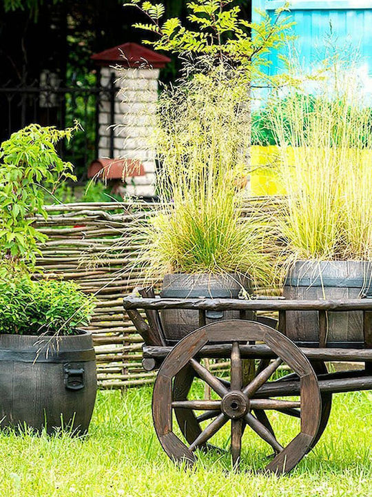 Viosarp Planter Plastic Gray 33x33cm.