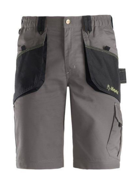 Kapriol Cargo Work Shorts Gray